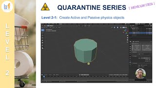 Blender Physics Intro - Create active and passive rigid body objects | Quarantine Series 2-1
Learn to add simple active and passive rigid body physics objects to your scene. We will go over the preliminary rigid body set up and settings here. More settings will be discussed in other videos. (Blender 2.83.2)
Overview: https://youtu.be/4SRs5P5A354
Next video: https://youtu.be/Sg63UJaQmEk Blender Physics Intro - Create active and passive rigid body objects | Quarantine Series 2-1