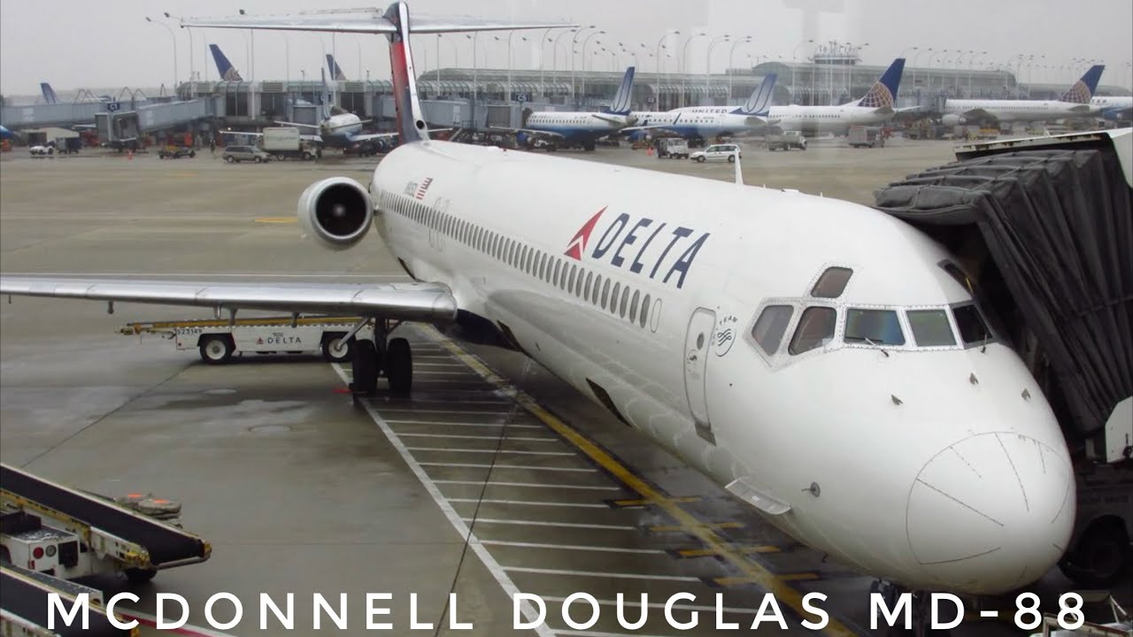 Delta Airlines MD-88 [N905DL] Detroit to Chicago | Flight 