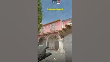 Deep Banana Smoke From CT Spawn On New Inferno CS2 #shorts