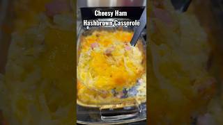 Cheesy Ham Hashbrown Casserole!! 🤤🔥