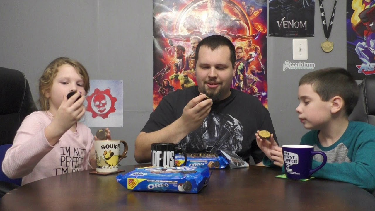Oreo Caramel Coconut & Chocolate Marshmallow Taste Test! YouTube