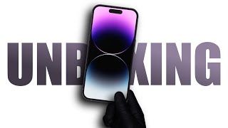 Apple iPhone 14 Pro Deep Purple - ASMR Unboxing