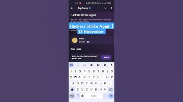 Hackers Strike Again | Tapswap Code Today | Hackers Strike Again: How BlueNoroff Is Stealing Crypto