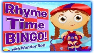 Super Why - Reds Rhyming Bingo - Super Why Games