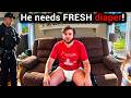 Diaper Wearing Creep Caught By YouTubers