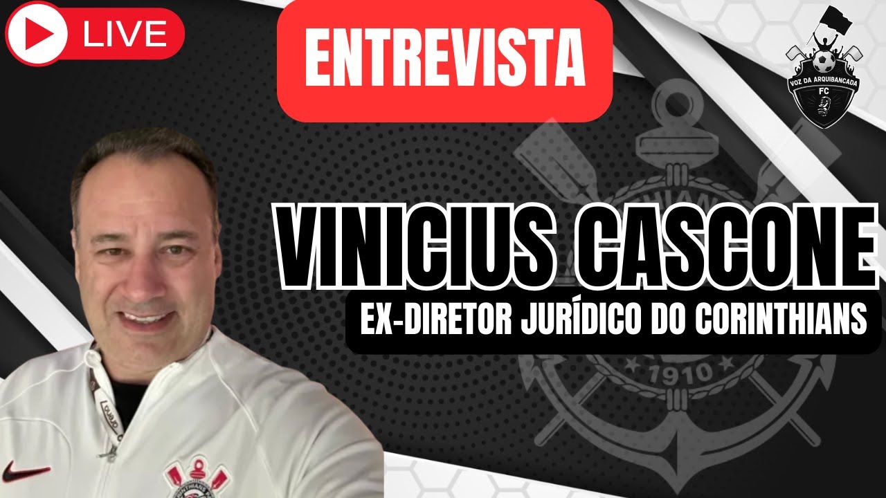 Entrevista com Vinícius Cascone | Bastidores e o momento do Corinthians | AO VIVO