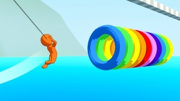 Swing Slice - Top Mobile Game! Relaxing sounds! Satisfying Video