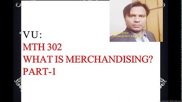 MTH302_lecture13| Part-1| Mathematics of Merchandising| Introduction|Urdu|Hindi