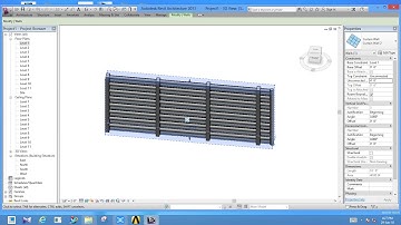 how to curtain wall railing inrevit