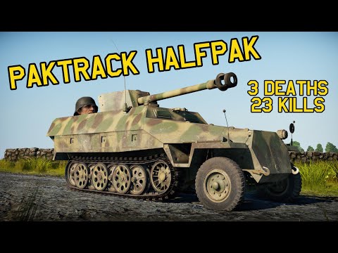 THE PAKTRACK HALFPAK - Sd.Kfz.251/22 in War Thunder - OddBawZ