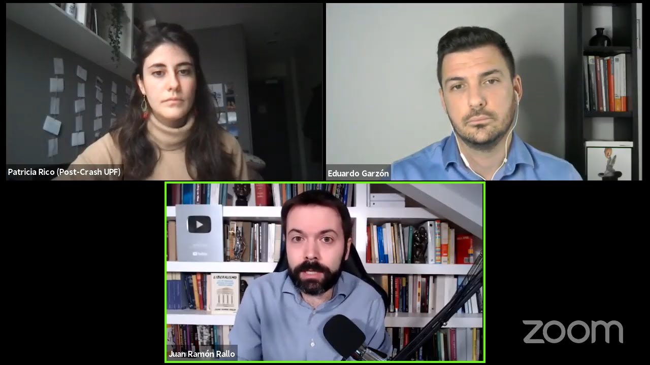 Debate con Eduardo Garzón sobre el Estado de Bienestar, las criptomonedas y la inflación