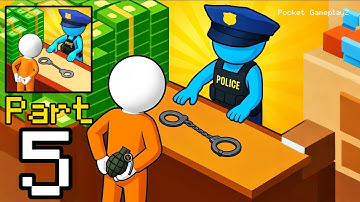 Police Department: Prison Game - Gameplay Walkthrough Part 5 - Police Prison Guard (iOS, Android)