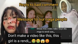Message to bad commenter|| about sis phengam konyak#viral