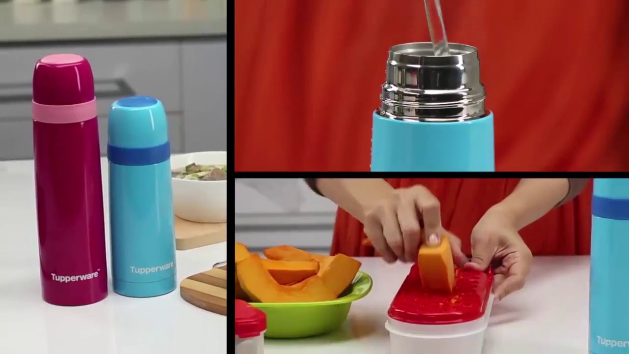 Bình giữ nhiệt Tupperware - YouTube