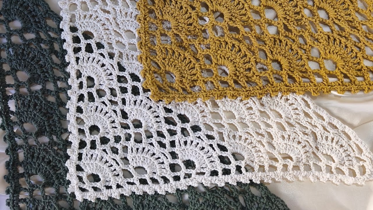 Bandana de Crochê ✨