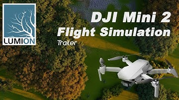 DJI Mini 2 Drone- 60fps simulation with LUMION 3d render software 60fps