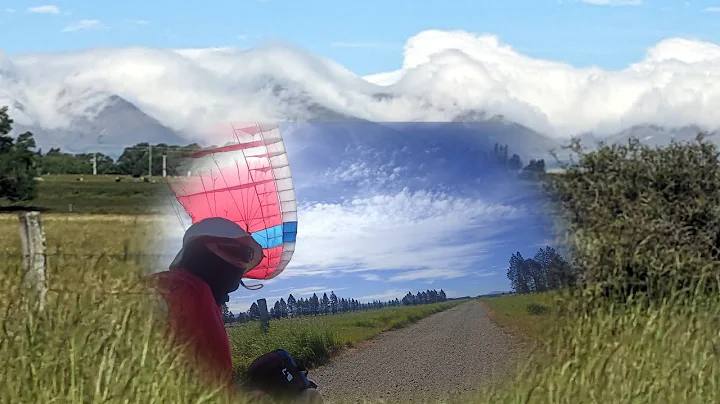 Wheelchair kiting in Ranfurly NZ
