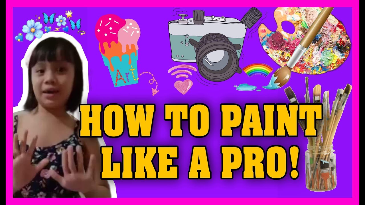 How to paint like a pro | arts is fun |Heartplayz ph - YouTube