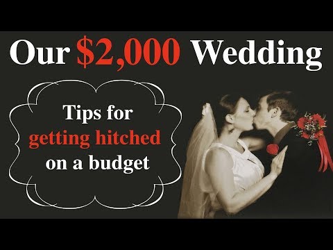 Our $2,000 Wedding — Getting Married on a Budget