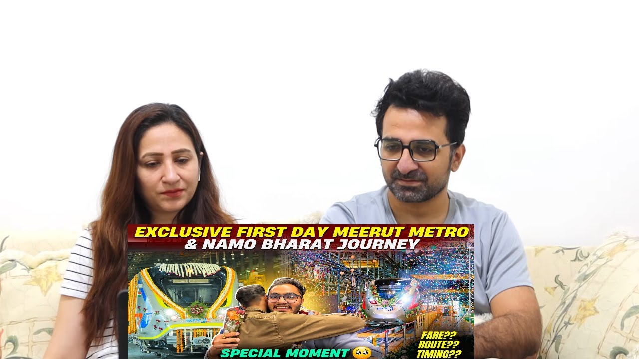 Pak Reacts to First Day Ride in MEERUT Metro & RRTS Namo Bharat Train Details | DELHI to MEERUT RRTS