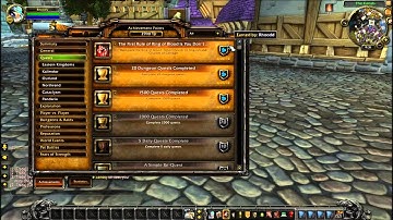 BoA Achievements MoP WoW