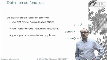 1/3 Grammaire, fonctions primitives - MOOC Programmation récursive
