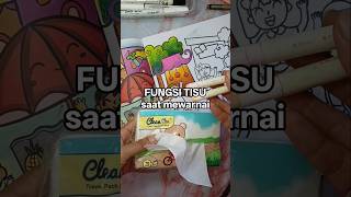 Fungsi Tisu Saat Mewarnai Dengan Krayon