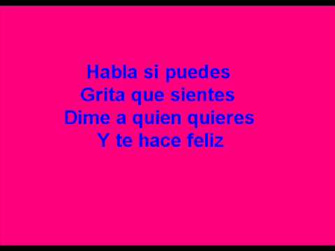 Habla si puedes Violetta con letra - YouTube