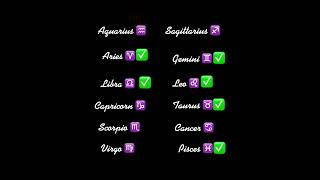 Who’s most likely? Zodiac sign edition