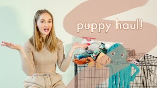 Huge puppy haul 2022 || Everything we got for our Doberman puppy!