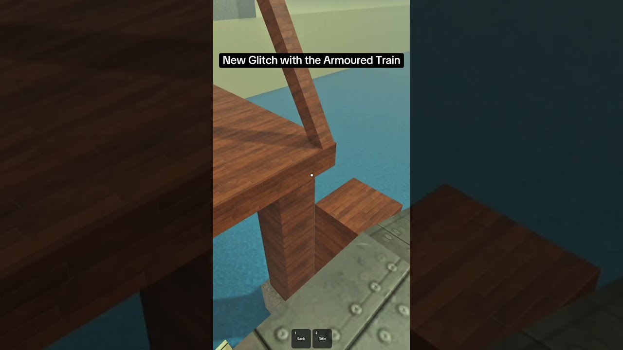 New Glitch with the Armoured Train in Dead Rails #roblox #deadrails #robloxedit #robloxshorts