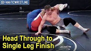 Head Through to Single Leg Finish by CJ Brucki