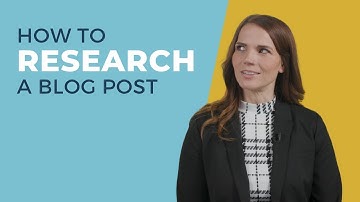 How to Research Blog Post Content - Copyhackers