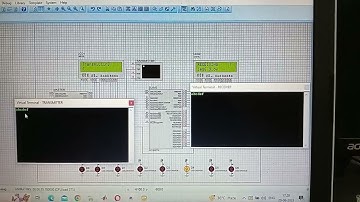 Uart protocol communication between two PIC microcontroller