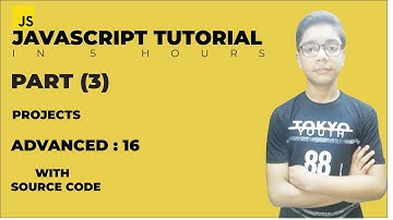 🔴 Complete JavaScript Tutorial in English in 2021