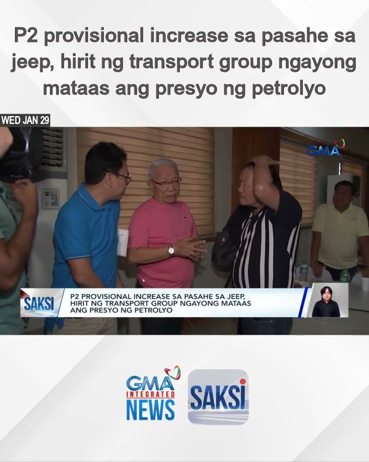 P2 provisional increase sa pasahe sa jeep, hirit ng transport group ngayong mataas ang... | Saksi