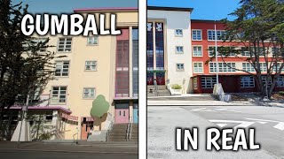 THE AMAZING WORLD OF GUMBALL SCHOOL IN REAL WORLD