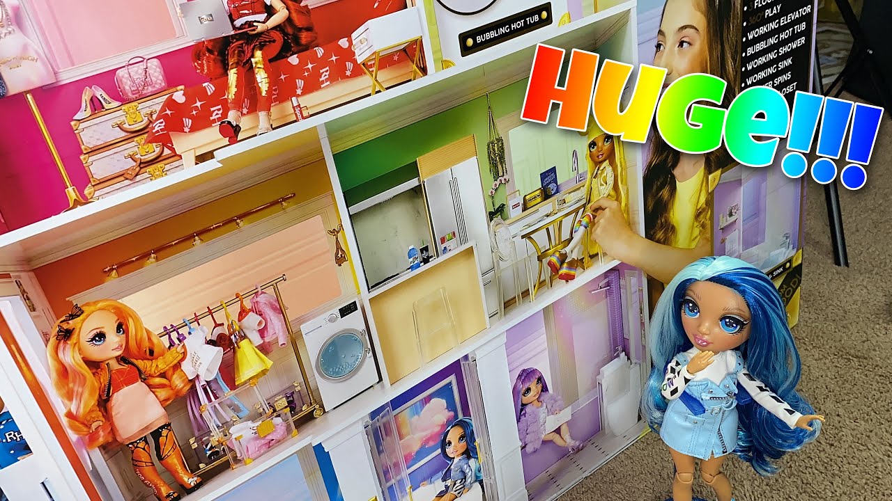 NEW Rainbow High Doll house Review!!!