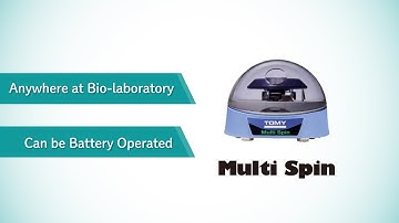 Multi Spin (Cordless multi-purpose centrifuge)