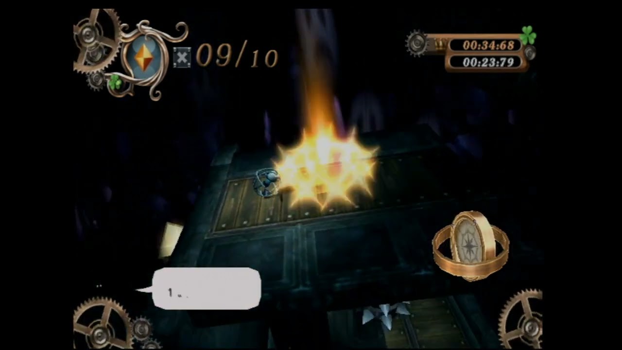 Marble Saga: Kororinpa - Haunted House Darkness - All Stages (old)