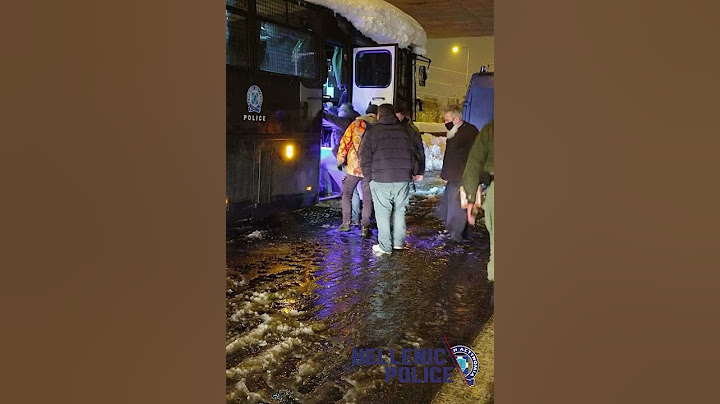 Σε μια πολύ δύσκολη κατάσταση η #ΕλληνικήΑστυνομία ήταν εκεί