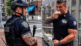 Most JACKED COP 🔥 Fittest Policeman - Michael Counihan