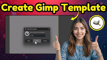 Een nieuwe sjabloon maken in Gimp | Aangepast ontwerp instellen (2025)