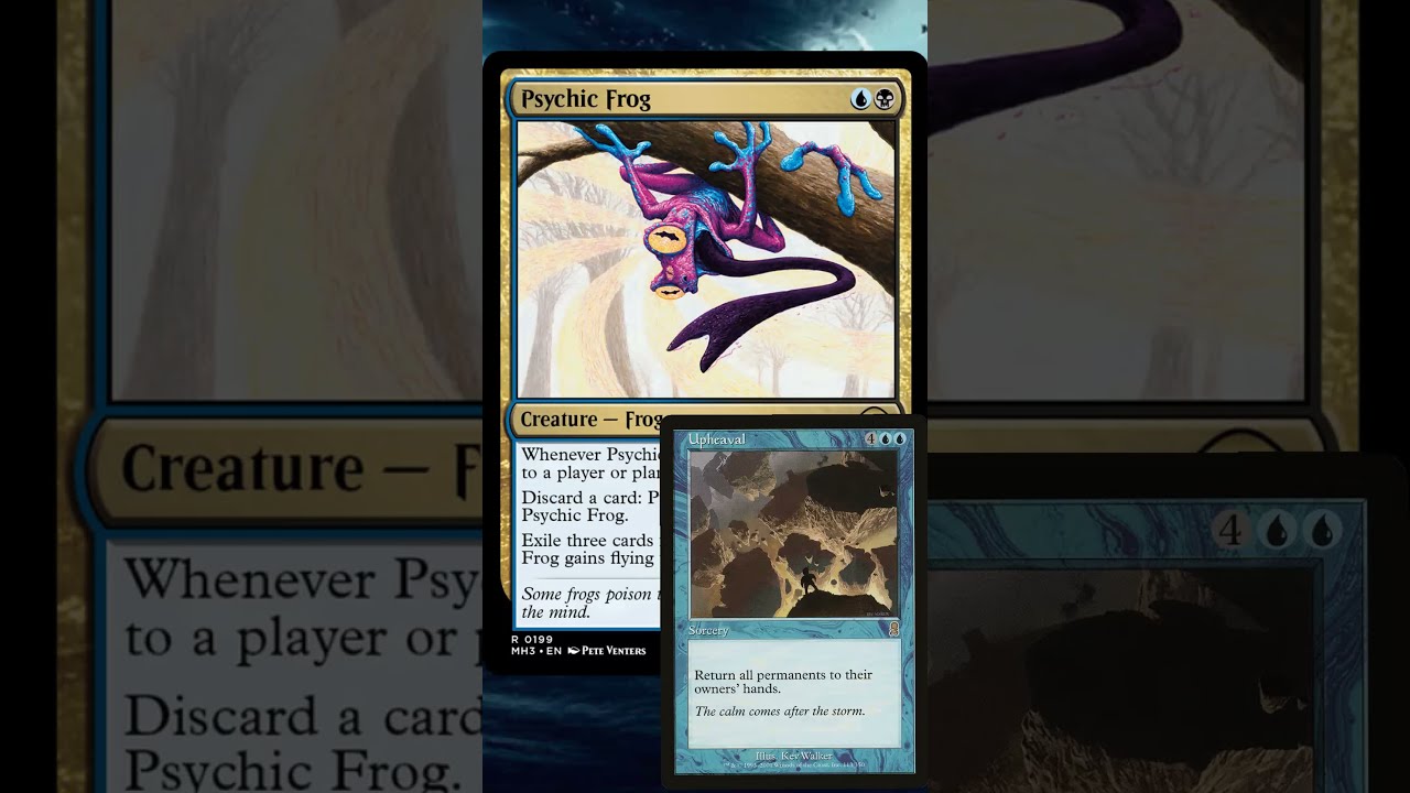 Psychic Frog: Take Another Look #mtg #magicthegathering
