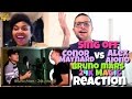 Conor Maynard VS Alex Aiono (Sing Off) - 24K Magic (Bruno Mars) Reaction