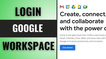 How To Login into Google Workspace