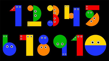 Numbers Song 1 to 10 with Shapes | Learn to Count with Fun Colorful Numbers