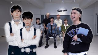 Meeting the idol group with AI members... (ft.@SUPERKIND )
