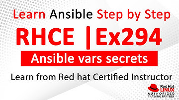 Learn Ansible Step by Step | RHCE | Ex294v9 Training Tutorial with Certification