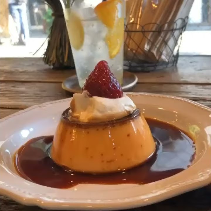 [TOKYO/ASAKUSA]FEBRUARY KITCHEN - Kogashi caramel noukou pudding(Burnt caramel rich pudding) 650yen.